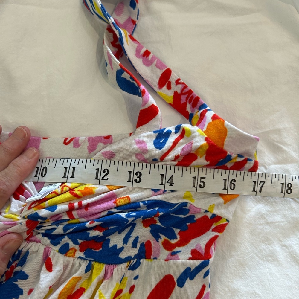 COSABELLA Floral Maxi Dress Built in Bra Lounge Sleep‎ S - Picture 9 of 11